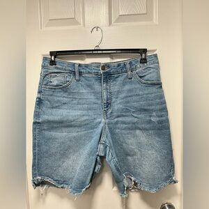 Ava & Viv Denim Shorts Plus Size 18W, Inseam 8”